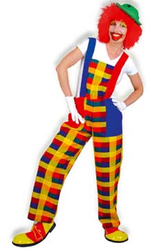 Clown-Latzhose Peppi XXL