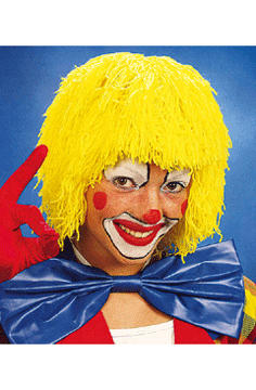 Clown Wolle,gelb