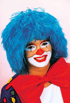 Clown,blau