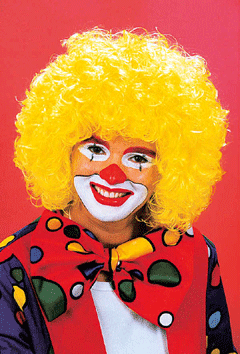 Clown,gelb