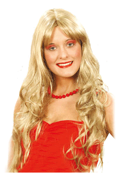Damenperücke mittelblond