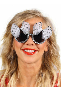 Brille blinkt weiß