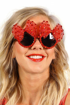 Brille blinkt rot