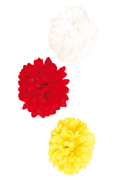 Ansteck Chrysantheme 10cm,weiß (m Anstecknadel)