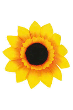 Ansteck Sonnenblume 5cm (m Anstecknadel)