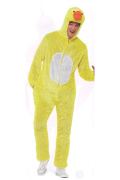 Duck Costume Yellow includes Jumpsuit with Hood M