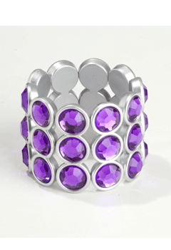 Armband blingbling flieder