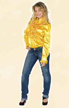 Bluse Damen gelb