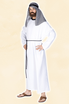 Araber weiß – Kleid