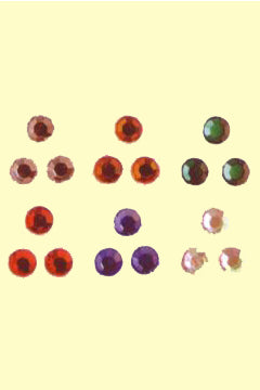 Hematit Strass-Steine (SS20/KR FA) HOT FIX 5mm 144