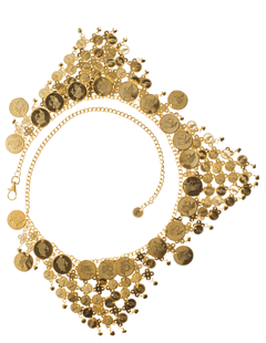 Bauchtänzerin Kette gold