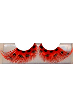 Wimpern Motiv (Marienkäfer)
