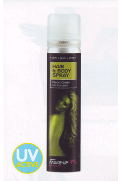 Hair& Body Spray grün 75 ml UV