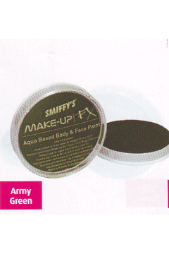 Army green 16 ml Make-Up FX Aqua Face and Body Paint