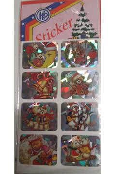 Weihnachts Sticker (8 Stück)