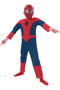 Ultimate Spiderman für Kids EVA Muscle Chest L