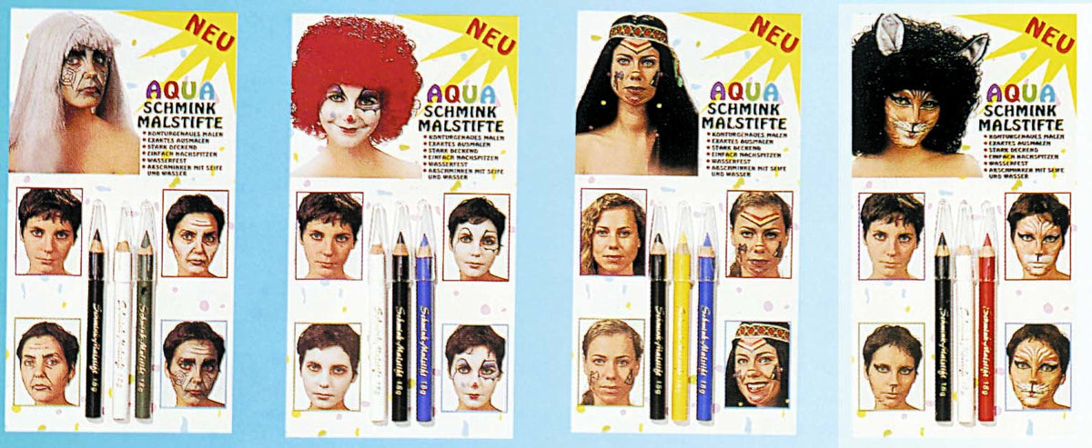 Aqua-Schmink-Malstift-Set
