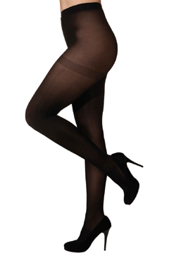 blickdichte Strumpfhose,schwarz S/M