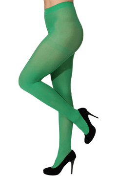 blickdichte Strumpfhose,grün