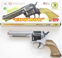 Cowboy-Pistole Plastik 8 er Schuß lang