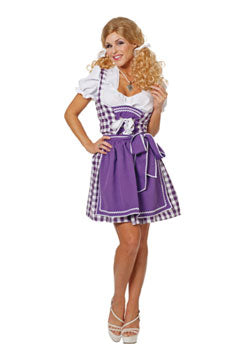 Dirndl Brigitte flieder Kleid/Schurze/Bluse 42