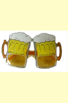 Bierglas-Brille