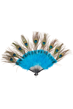 Paradiesvogel Fächer