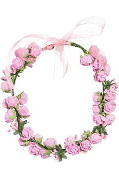 Blumenkranz rosa