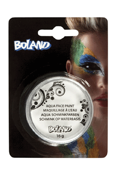Aqua Schmink Farbe weiß 16g