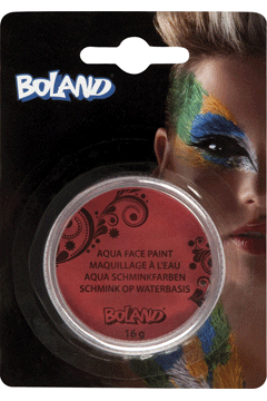 Aqua Schmink Farbe rot 16g