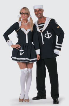 Navy Sailor Lady – Perücke