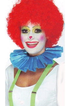 Clown Halskrause blau