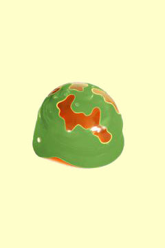 Camouflage-Helm