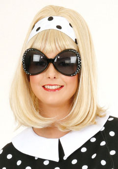 Brille Trendy,schwarz