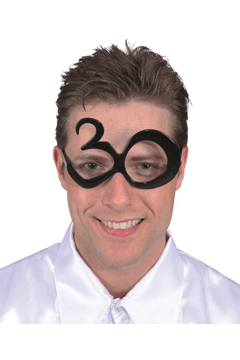 Brille Jahreszahl 30