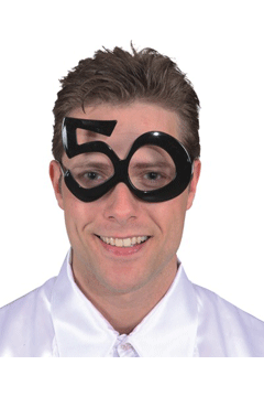 Brille Jahreszahl 50 A