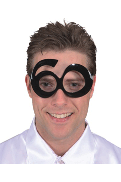 Brille Jahreszahl 60