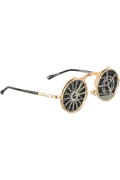 Brille Bike (aufklappbar) – Perücke