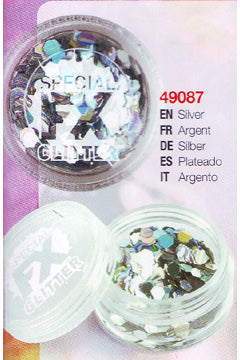 Confetti Glitter silber 2g lose