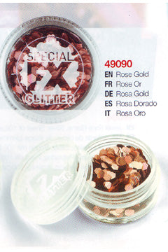 Confetti Glitter rose gold 2g lose