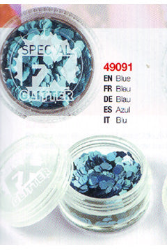 Confetti Glitter blau 2g lose