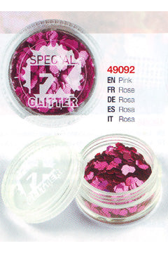 Confetti Glitter pink 2g lose