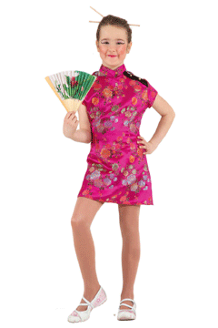 Chinesin,pink (Kleid) 116