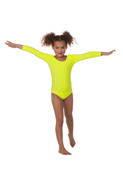 Body Kinder neon-gelb S ( )