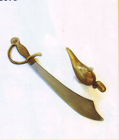 Alladin Lampe und Schwert
