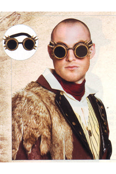 Cyberpunk Kupfer Brille