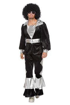 Abba schwarz (Oberteil/Hose) 56
