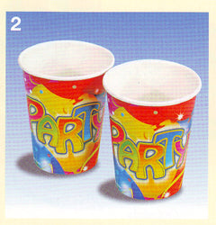 8 Becher (Ballon Party)