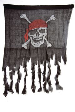 Abgenützte Piratenflagge (90 Cm x 60 Cm)