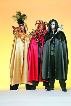 Cape (Venezianisch) Satin 3 Farben